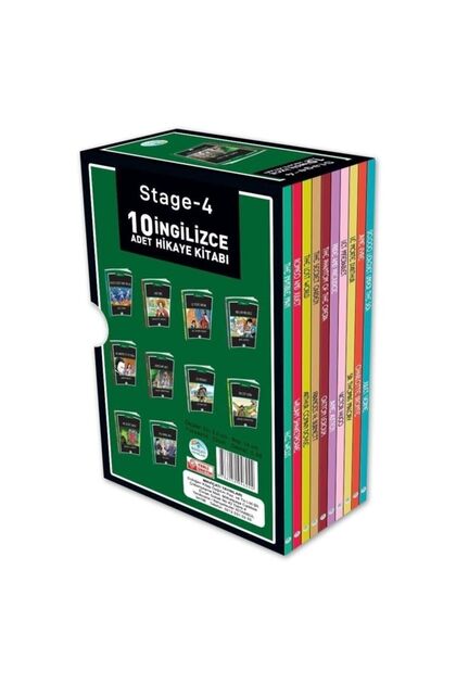 Mavi Çatı Yayınları Stage 4 Ingilizce Hikaye Seti 10 Kitap Takım