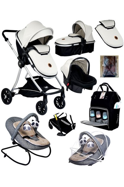 9 In 1 Yeni Doğan Full Set 1010 Travel Sistem Bebek Arabası 330 Sallanır Ev Tipi Ana Kucağı