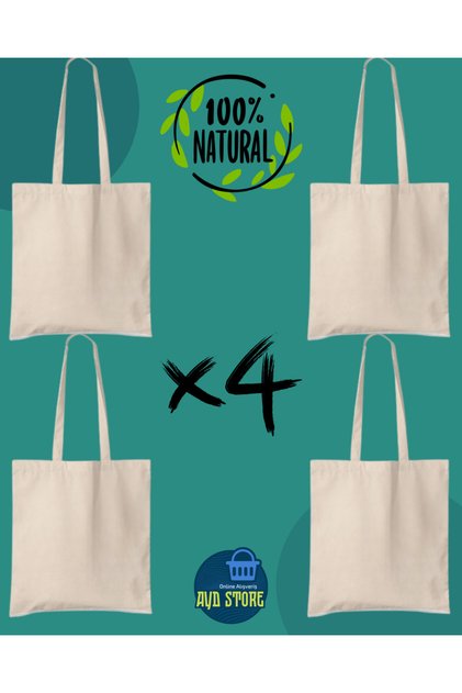 Raw Cloth Bag 35X40 Unprinted 2-3-4-5-8 Pieces