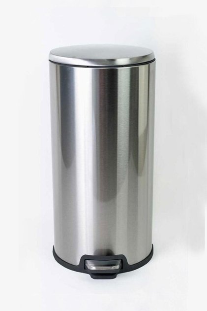 Primanova Paslanmaz Cigo Pedallı Çöp Kovası 20 Lt M-e50-30-06