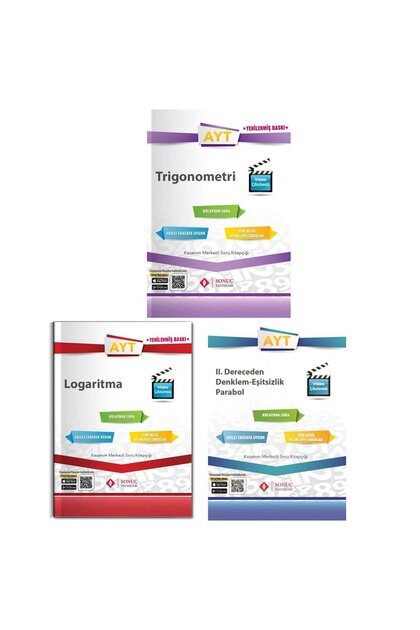 Ayt Matematik Fasikülleri Seti 3 Kitap