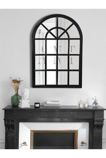Pencere Model Ayna Duvar Aynası Salon Aynası Dressuar Aynası 103cm X 70 Cm