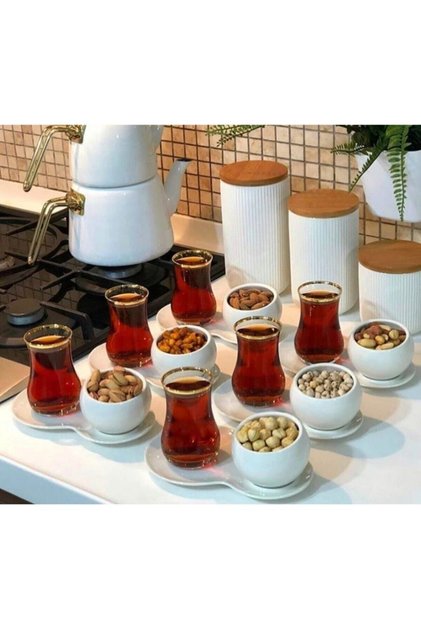 Porcelain 6-Piece Plates with Oblique Bowls Catering Set with Catering Tea Coffee Set (Cups Not Included the Set)