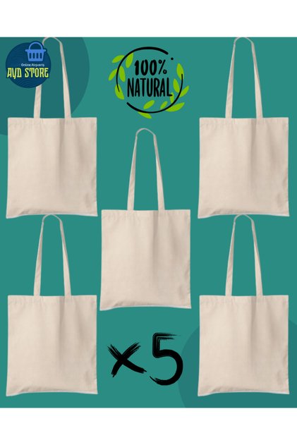Raw Cloth Bag 35X40 Unprinted 2-3-4-5-8 Pieces