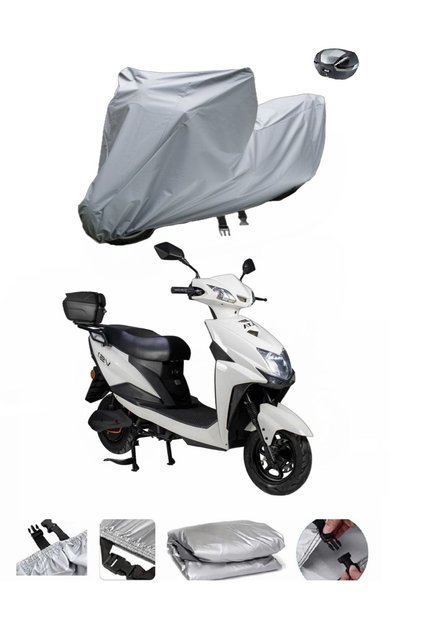 Volta VS1 Motorcycle Cover, Rear Bag Compatible Cover/Pocket