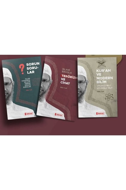 Zakir Naik Seti 3 Kitap