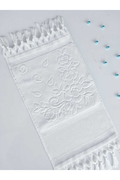 30x50 TIE ETAMIN TOWEL - CREAM