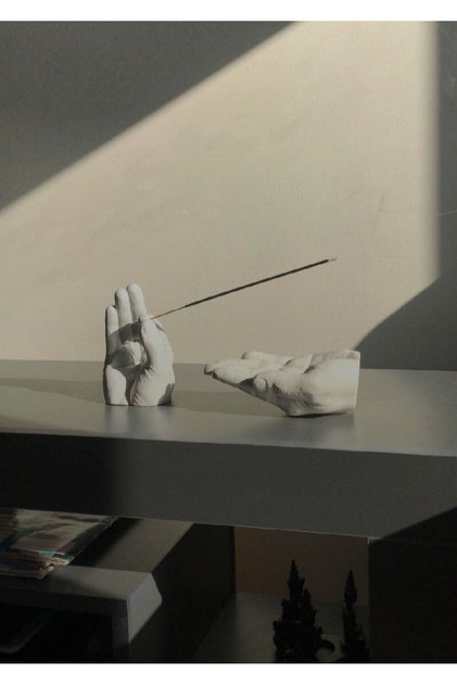Modern Beton Tasarım El Tütsülük