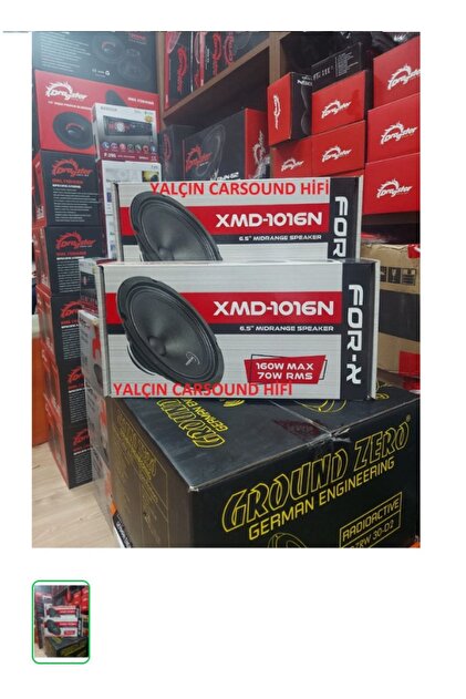 FORX5 For-x Xmd 1016n 16cm Çifti 320w 140rms Yeni Neo Slim Carbon