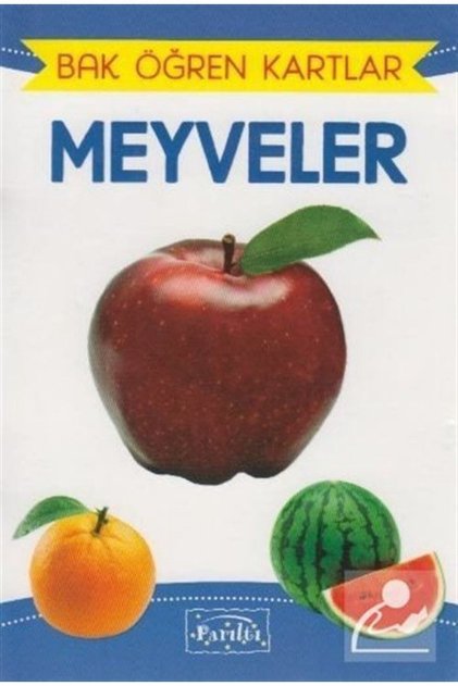 Fruits - Bak Öğren Eğitici Öğretici Kartlar