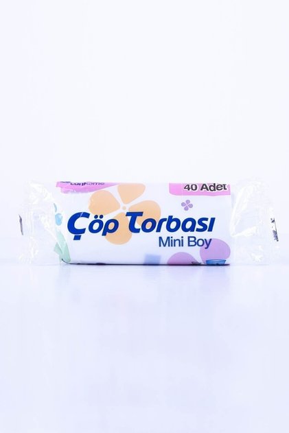Canhome Mini Boy Çöp Torbası 40*50cm 40 Adet