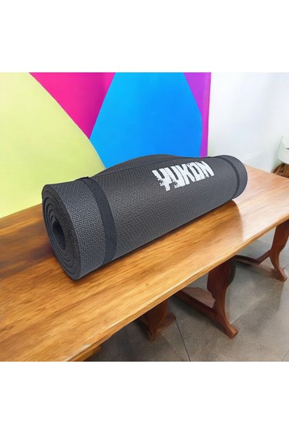 Premium 10 mm Taşıma Askılı Pilates Matı Yoga Matı Egzersiz Minderi Yer Matı Pilates Minderi 180 cm X 60 cm