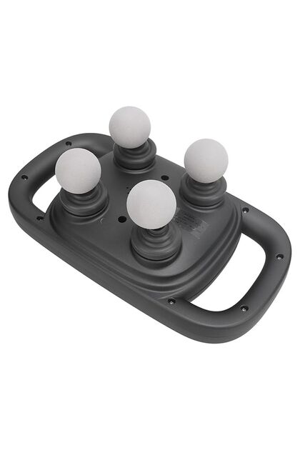Relax Gürültüsüz 4 Başlıklı Masaj Tabancası Ergonomik Derin Doku