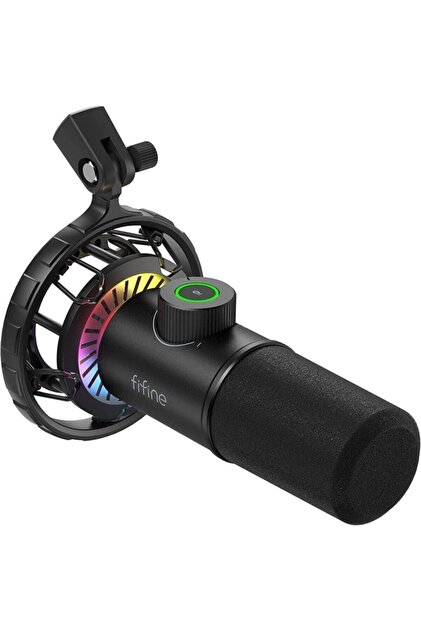 その他 fifine K658 MICROPHONE Fifine K658 Usb Mikrofon Rgb Yayıncı Bilgisayar Mikrofonu
