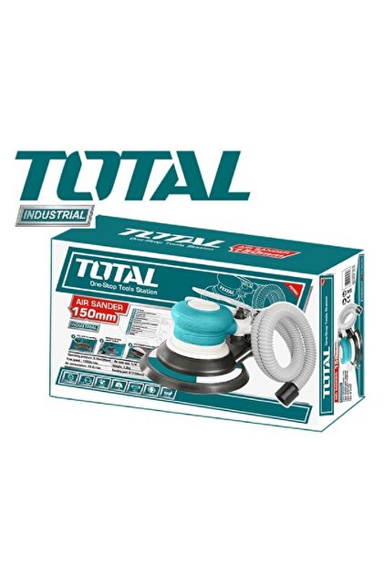 Total 1050 Rpm Havalı Zımpara Makinası TAT91512 Ahşap Duvar Yüzey