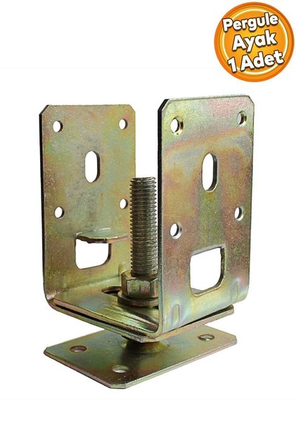 Ayarlanabilir 7-12 Cm Arası Tente Sundurma Kamelya Çardak Ahşap Profil Metal Pergule Pergola Ayak