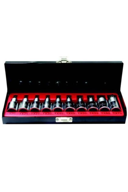 RICO1/2 Torx Uçlu Lokma Takımı 10 Parça