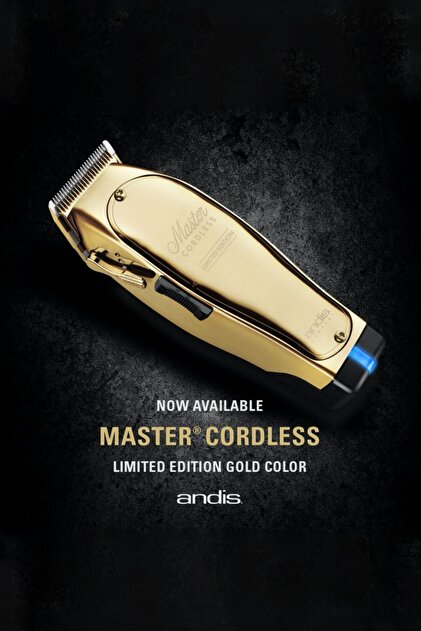 andis Master コードレス クリッパーバリカン LTDゴールド Andis Master Cordless Clipper Gold