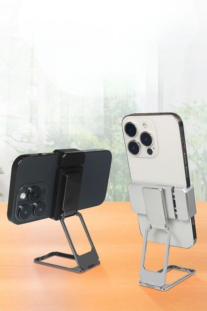 ® Metal Phone Stand Bracket Compatible with All Phone Types Rotating 360