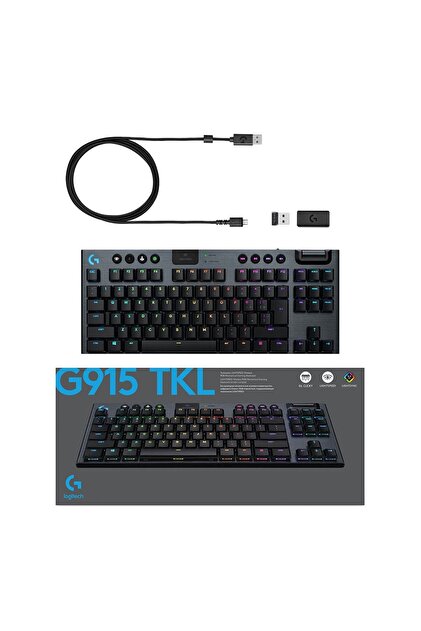 logitech G G915 Tkl Lightspeed Rgb Clicky Switch Ingilizce Q
