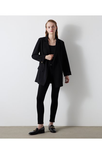 Black Woven Jacket