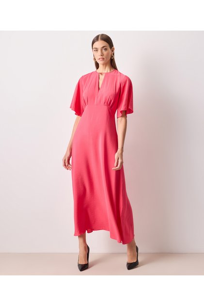 Pink Woven Dress