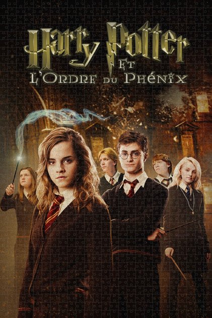 Harry Potter and the Order of the Phoenix (2007) Film Posterinin 1000 Parça Puzzle Yapbozu Y1