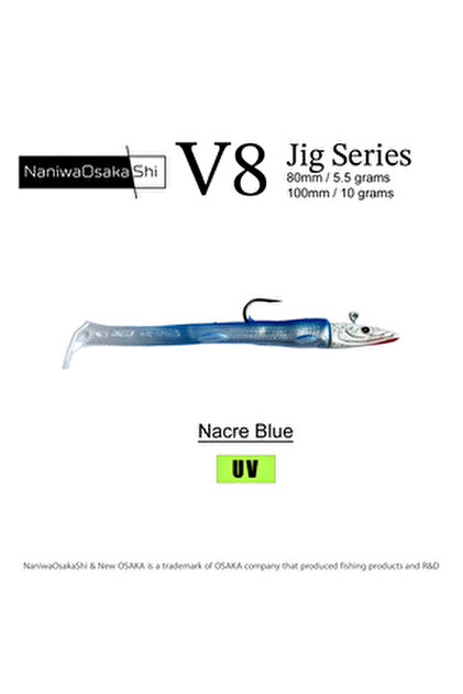 Genel Markalar Naniwaosakashi V8 Jig Series 100 Mm 10 gr Raglou