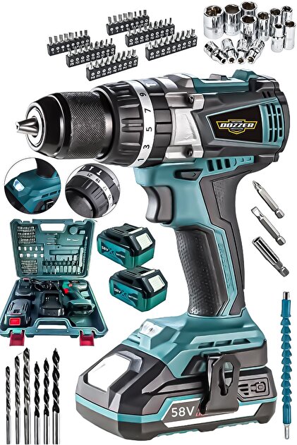 DOZZER Alman Torq Darbeli Kömürsüz Motor 258 Vf 12 Ah 82 Parça