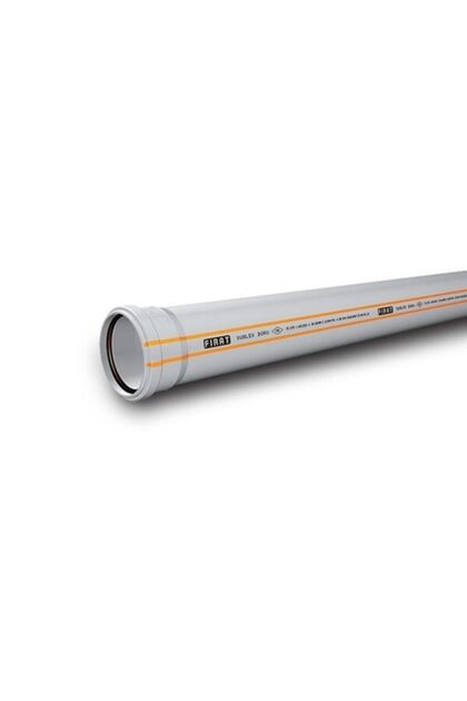 Dublex Pvc Atık Su Borusu Pimaş 100 X 2000 Mm.