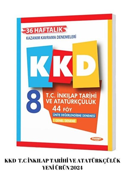 Kurmay Yayınevi Kurmay Yayınları 8. Sınıf Kkd Inkılap Tarihi Ve