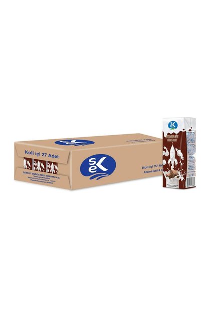 %1 Yağlı Kakaolu Süt 180 ml X 27