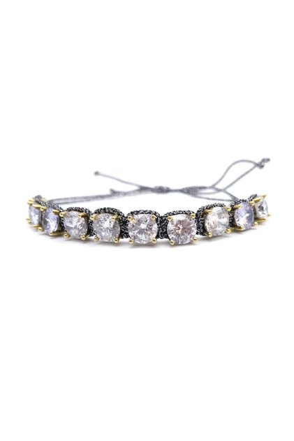 Grace Kristal Taşlı Makrome Bileklik