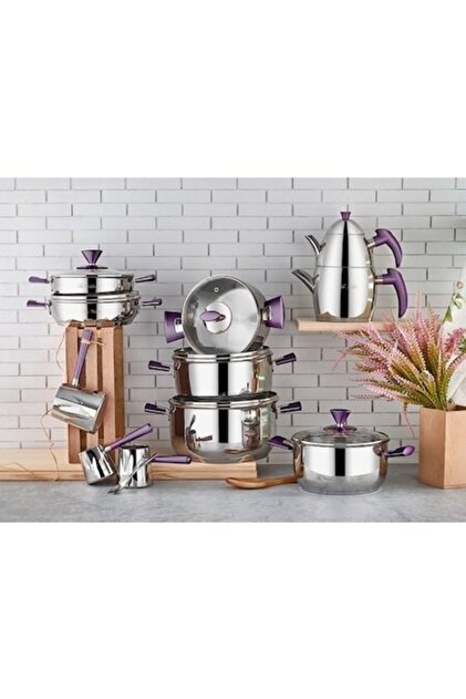 Aryıldız Piramit Orient 20 Parça Ideal Set Purple(Mor) - Fiyatı