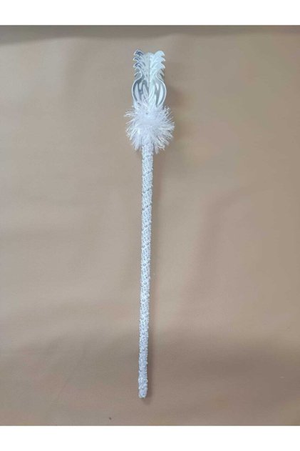 White Colored Denbu Textile Circumcision Wand