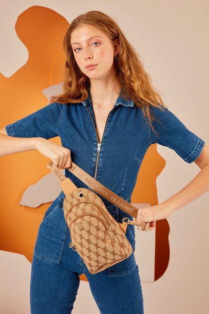 Kahve Kadın Omuz Çantası 05PO22Y1630