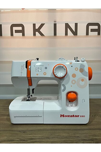 Moonstar Ev Tipi Düz Dikiş Makinesi 12 Desenli / Model 590