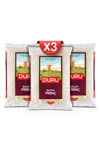 3'lü Baldo Pirinç 1 Kg