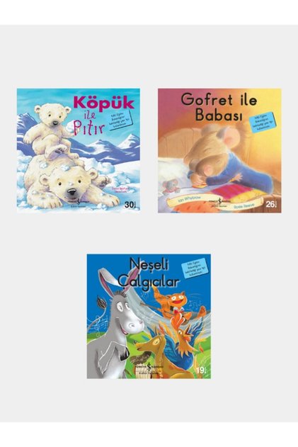Most Popular Illustrated Stories Neşeli Çalgıcılar Köpük Ile Pıtır Gofret Ile Babası