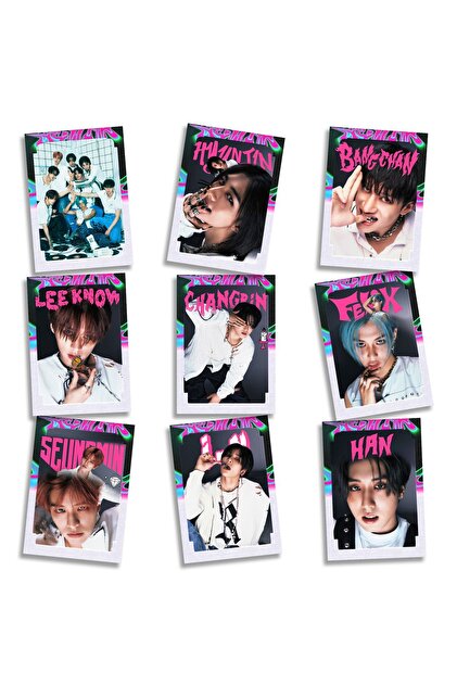 Güneş Kırtasiye Stray Kids Fotokart Set 9 Adet - Fiyatı, Yorumları