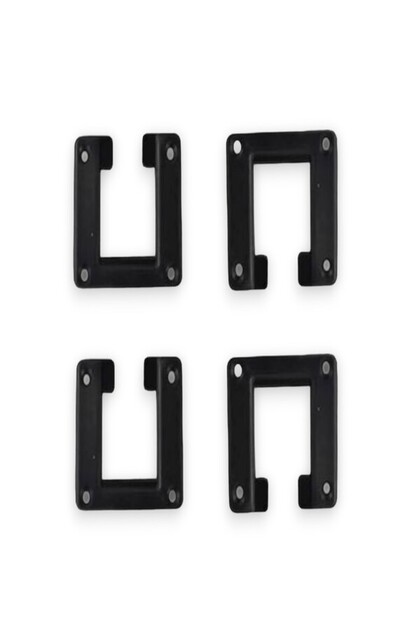 4 Pieces Plastic GLASS Balcony U Outlet