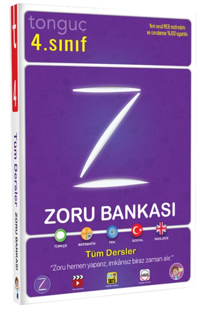 4. Sınıf Tüm Dersler Zoru Bankası / Kolektif / Tonguç Akademi / 9786254223525