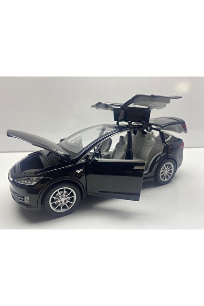 afreyz oyuncak Tesla Model X Diecast Metal Araba Model Araba 1:22