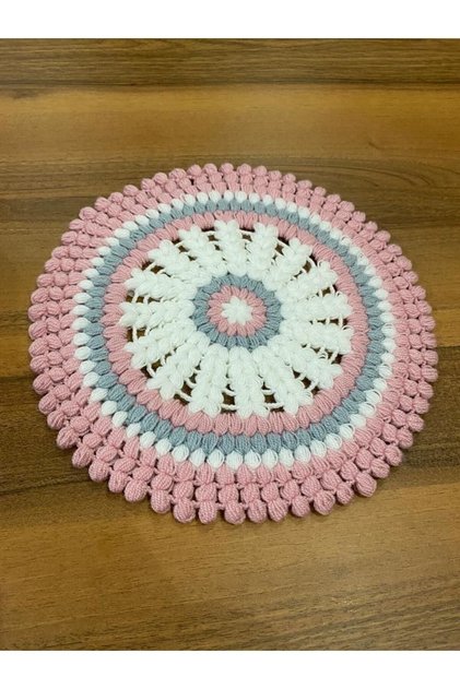 Hand Knitted Bath Washcloth – Dowry Washcloth – Bridal Gift – Full Bowknot