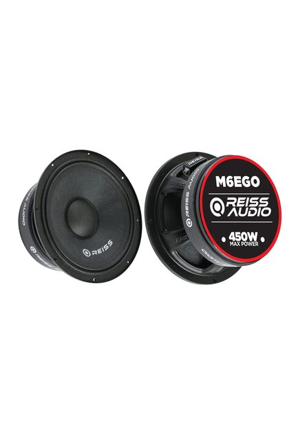 Reiss Rs-m6ego Çifti 900 Watt 400 Rms 16cm Midrange Oto Hoparlör