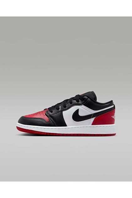 値下げ！！Nike GS Air Jordan 1 Low Bred Toe Nike Air Jordan 1 Low 'Bred Toe ' GS - Fiyatı, Yorumları