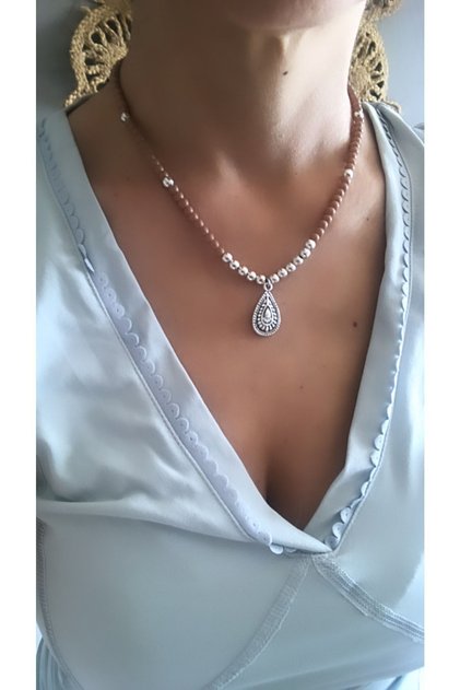 Drop Coffee Necklace