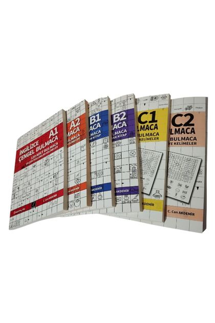 ZUGZWANG A1 + A2 + B1 + B2 + C1 + C2 İngilizce Kelime Öğreten 6'lı