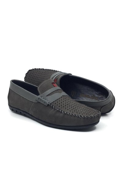 Taşpınar 100% Genuine Leather Orthopedic Men's Summer Comfortable Daily Perforated Breathable Shoes 40-44