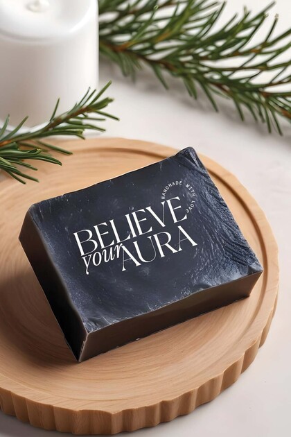Pine Tar Soap - Handmade 100% Natural Pine Tar Soap - 120 Gr